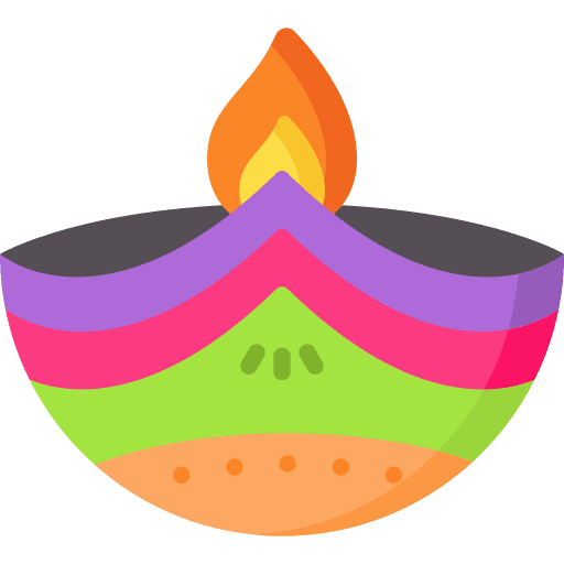 Candle light religion diwali icon Candle light religion diwali icon