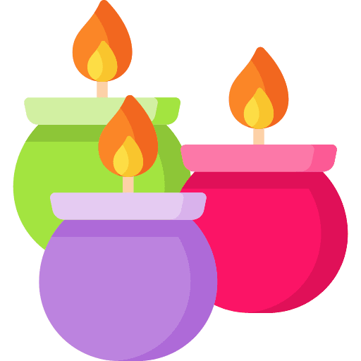 Candles decoration candles diwali icon Candles decoration candles diwali icon