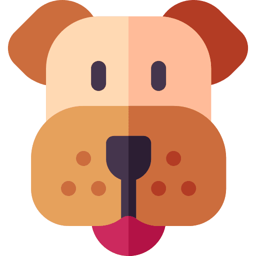 Dog breed mammal animal kingdom icon Dog breed mammal animal kingdom icon