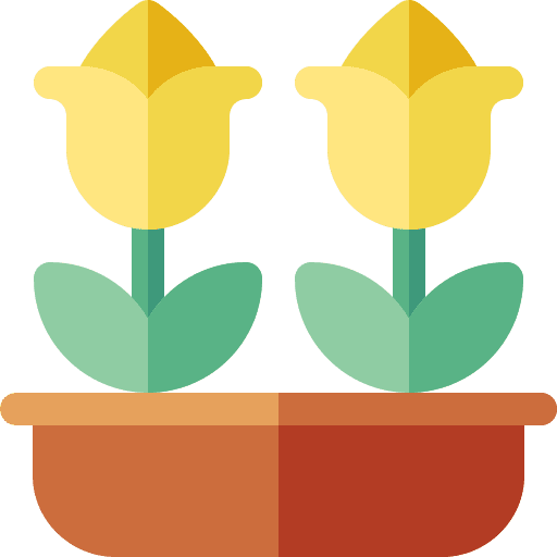 Flower pot rose flower pot plant icon Flower pot rose flower pot plant icon