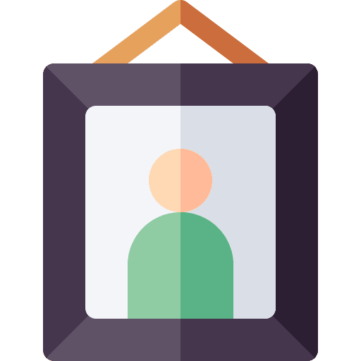 Picture hanging user picture icon Picture hanging user picture icon
