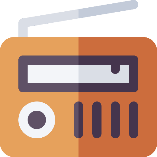 Radio news music radio icon Radio news music radio icon