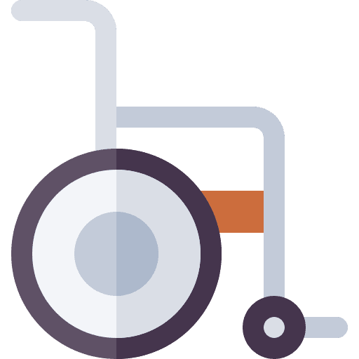Wheelchair healthcare and medical wheelchair disability icon Wheelchair healthcare and medical wheelchair disability icon