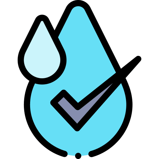 Hypoallergenic products checkmark allergic icon Hypoallergenic products checkmark allergic icon