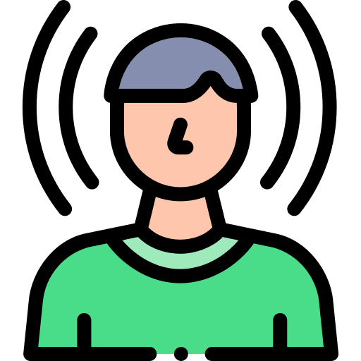 Aware wellness head user icon Aware wellness head user icon
