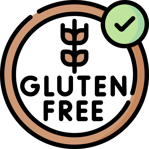 Gluten free diet allergen food and restaurant icon