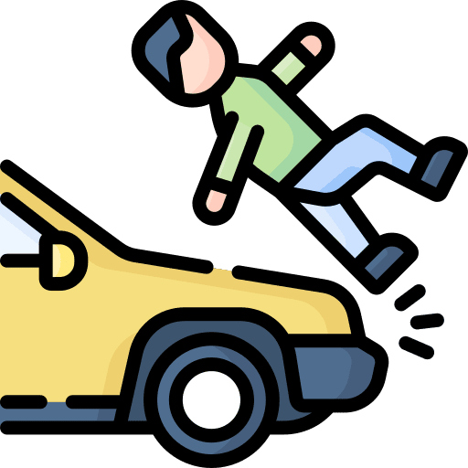 Accident people transport transportation icon Accident people transport transportation icon