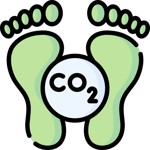 Carbon footprint ecology and environment carbon footprint greenhouse effect icon Carbon footprint ecology and environment carbon footprint greenhouse effect icon