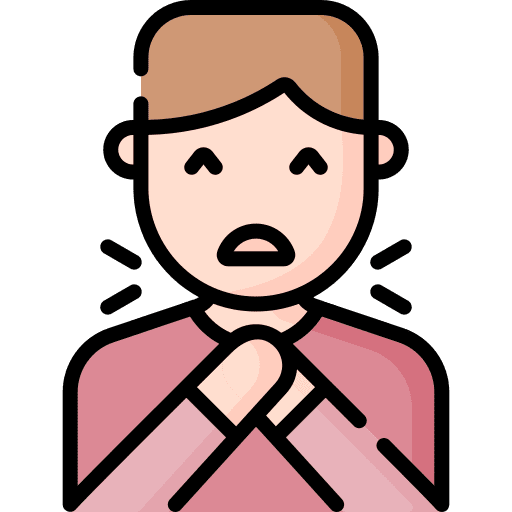 Difficulty breathing medicine healthcare and medical allergy icon Difficulty breathing medicine healthcare and medical allergy icon