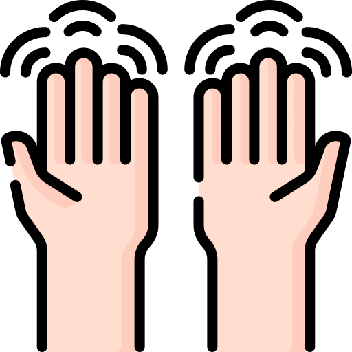 Parkinson healthcare and medical disease hand icon Parkinson healthcare and medical disease hand icon