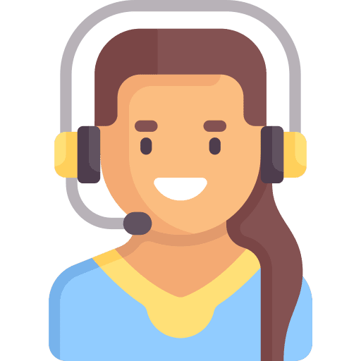 Call center agent headphones user customer service icon Call center agent headphones user customer service icon