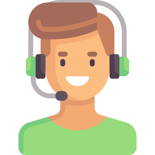 Call center agent help desk technical support call center agent icon