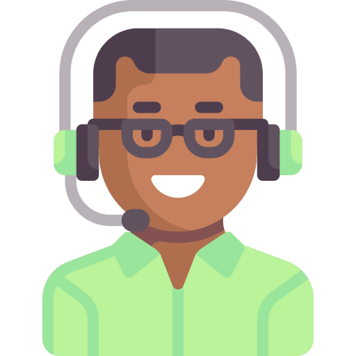 Call center agent customer service call center agent black hair icon Call center agent customer service call center agent black hair icon