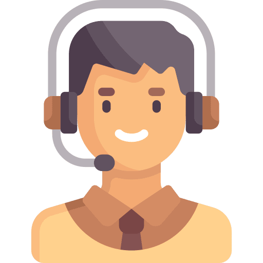 Call center agent customer service contact center user icon Call center agent customer service contact center user icon