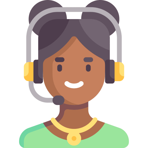 Call center agent customer support afro professions and jobs icon Call center agent customer support afro professions and jobs icon