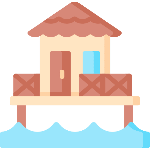 Bungalow bungalow holidays beach house icon Bungalow bungalow holidays beach house icon