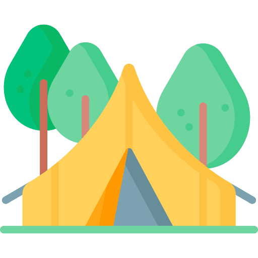 Camping camping activity holidays icon Camping camping activity holidays icon