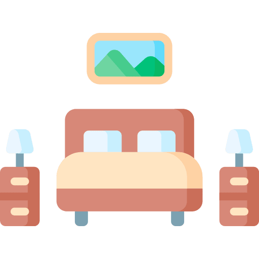Room home decoration hotel frame icon