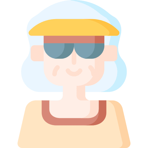 Grandparents grandmother user visor cap icon Grandparents grandmother user visor cap icon