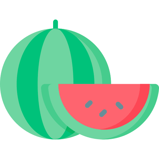 Watermelon vegan healthy food slice icon Watermelon vegan healthy food slice icon