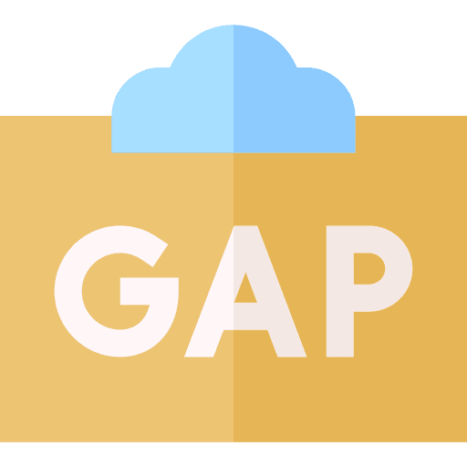 Gap gap break miscellaneous icon