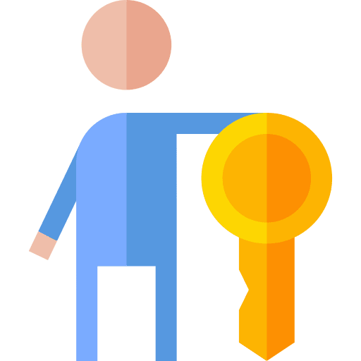 Locksmith permissions user login icon