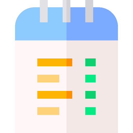 Price list document price list paper icon