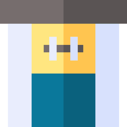 Gym architecture and city gym building icon