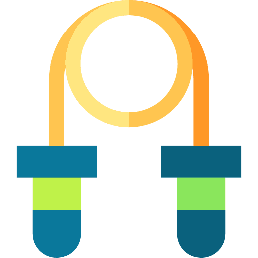 Jumping rope jump rope skipping rope jumping rope icon
