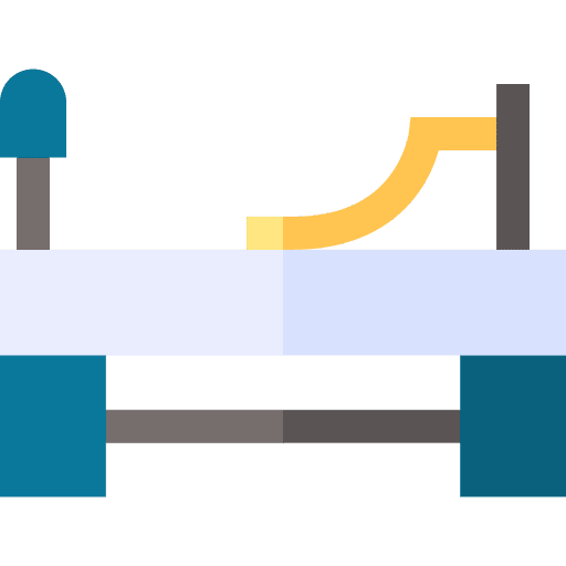 Pilates sport machinery fitness icon