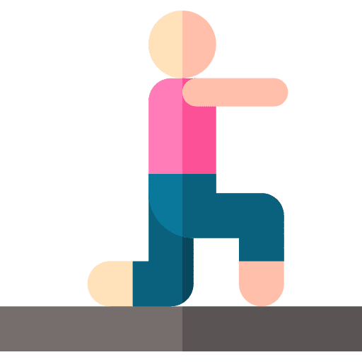 Stretch wellness stretching exercise icon