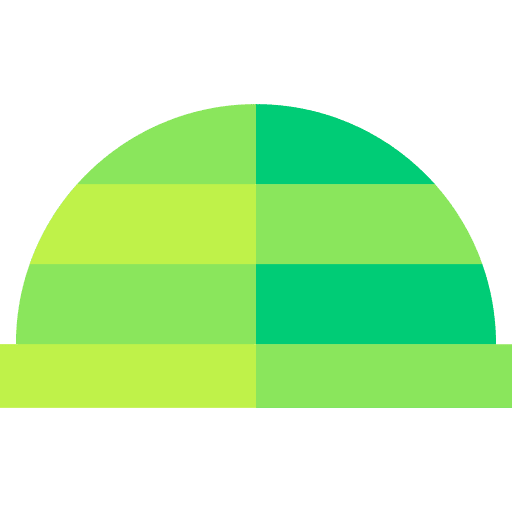 Bosu ball fitness pilates exercise icon