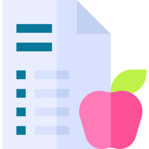 Diet vegetarian fruit vegan icon