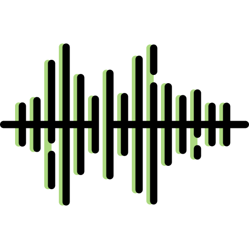 Sound waves sound waves song sound bars icon