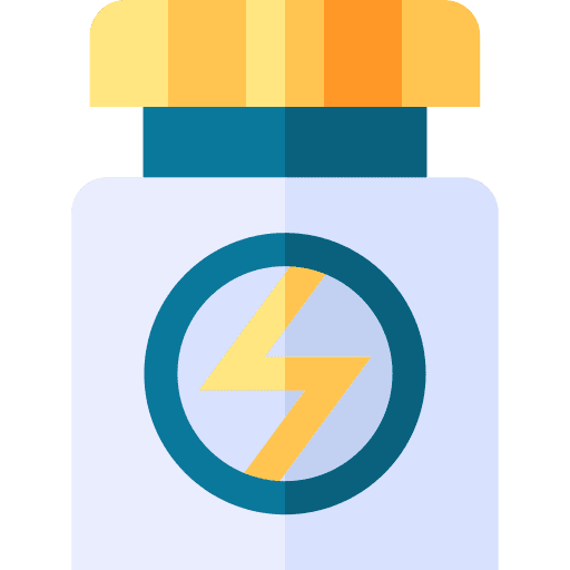 Vitamins pills medicine supplement icon