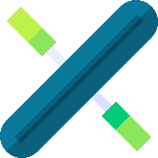 Wheel multisports gym muscle icon