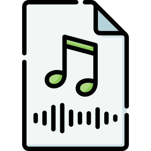 File file song archive icon File file song archive icon