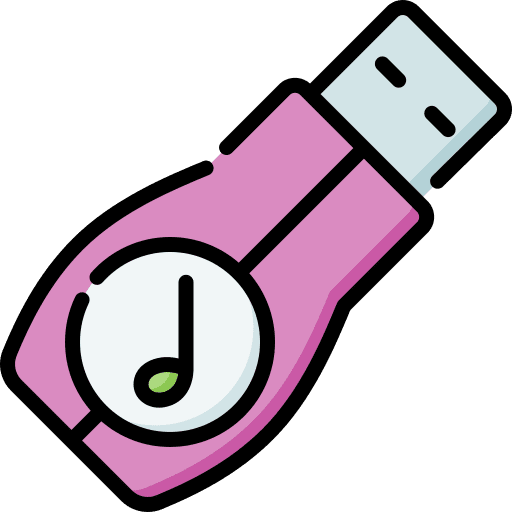 Usb music usb pendrive icon Usb music usb pendrive icon
