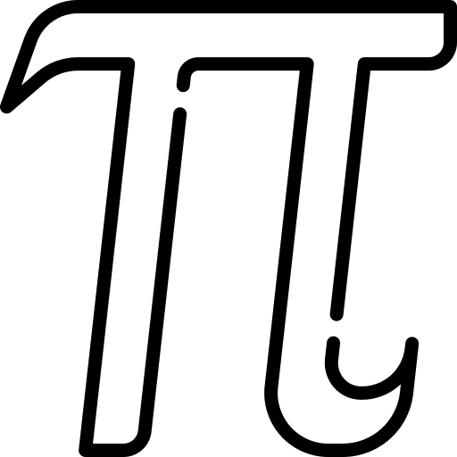 Pi maths education mathematics icon Pi maths education mathematics icon