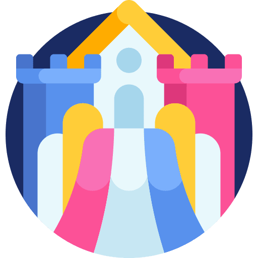 Bouncy castle bouncy castle children kid and baby icon Bouncy castle bouncy castle children kid and baby icon