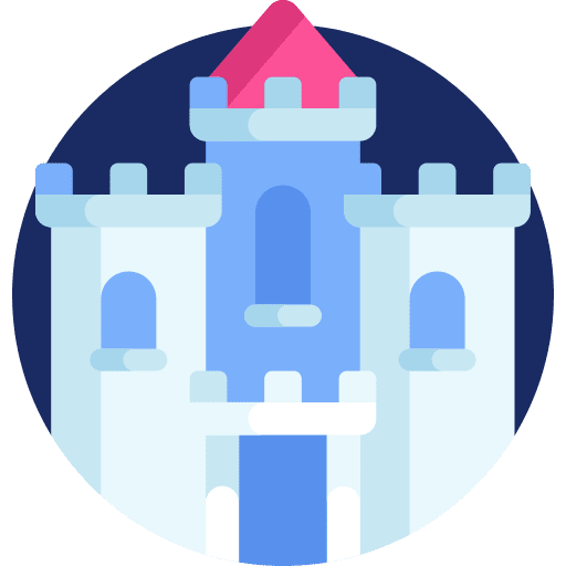 Castle sand castle beach play icon Castle sand castle beach play icon