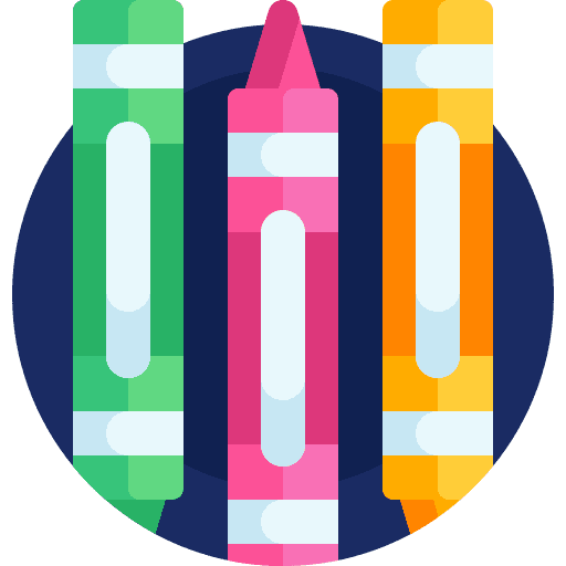 Crayons edit tool draw icon Crayons edit tool draw icon