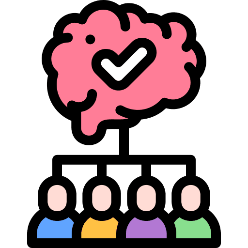 Neuromarketing check people neuromarketing icon