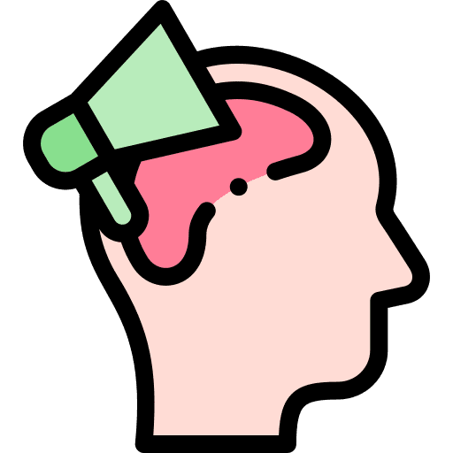 Neuromarketing megaphone neuromarketing marketing icon