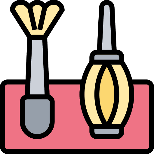 Cleaning kit equipment cleaner icon Cleaning kit equipment cleaner icon