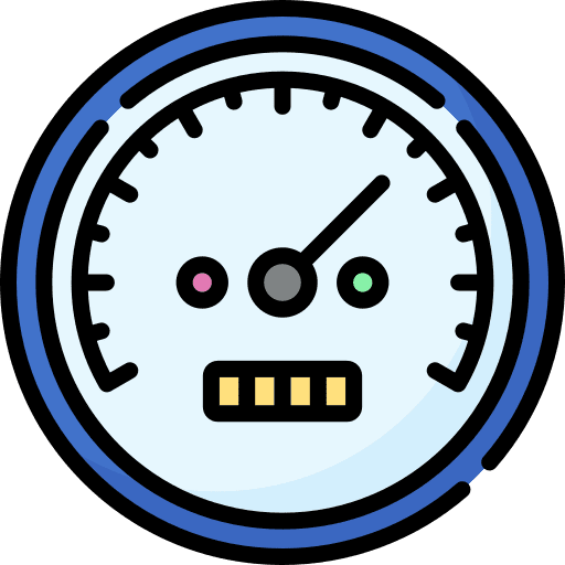 Speedometer efficiency speed speed test icon Speedometer efficiency speed speed test icon