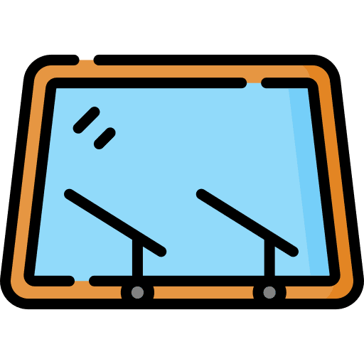 Wiper windshield transportation vehicle icon Wiper windshield transportation vehicle icon