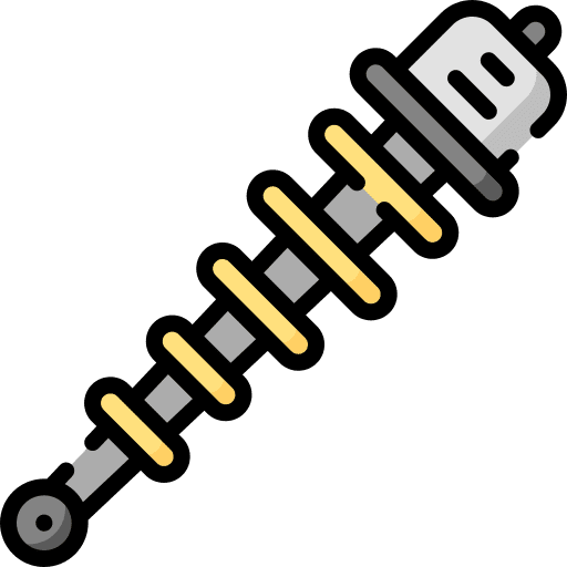 Shock absorber transportation spring shock absorber icon Shock absorber transportation spring shock absorber icon