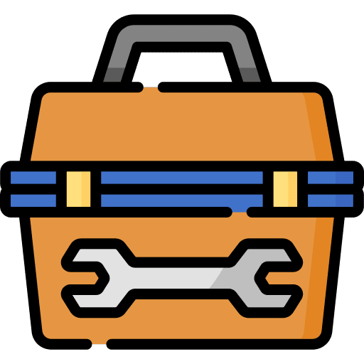 Toolbox mechanic tools repair construction and tools icon Toolbox mechanic tools repair construction and tools icon