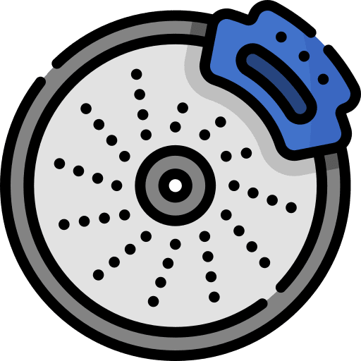 Brake disc transportation brake disc work tools icon Brake disc transportation brake disc work tools icon